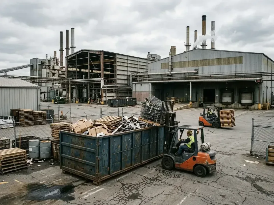 industrial-factory-scrap-conta-003 — frequently asked questions, Cheap Roll-off Dumpster Rentals in Spring House, PA